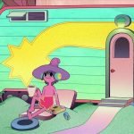 Imagen de animacion de la serie The Midnight Gospel