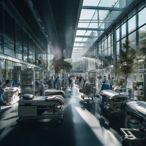 La sanidad pública prácticamente ha desaparecido; Los vestíbulos de los aeropuertos y las estaciones de tren se utilizan como hospitales improvisados, atendidos por médicos voluntarios, para ayudar a los pacientes con desventajas económicas.