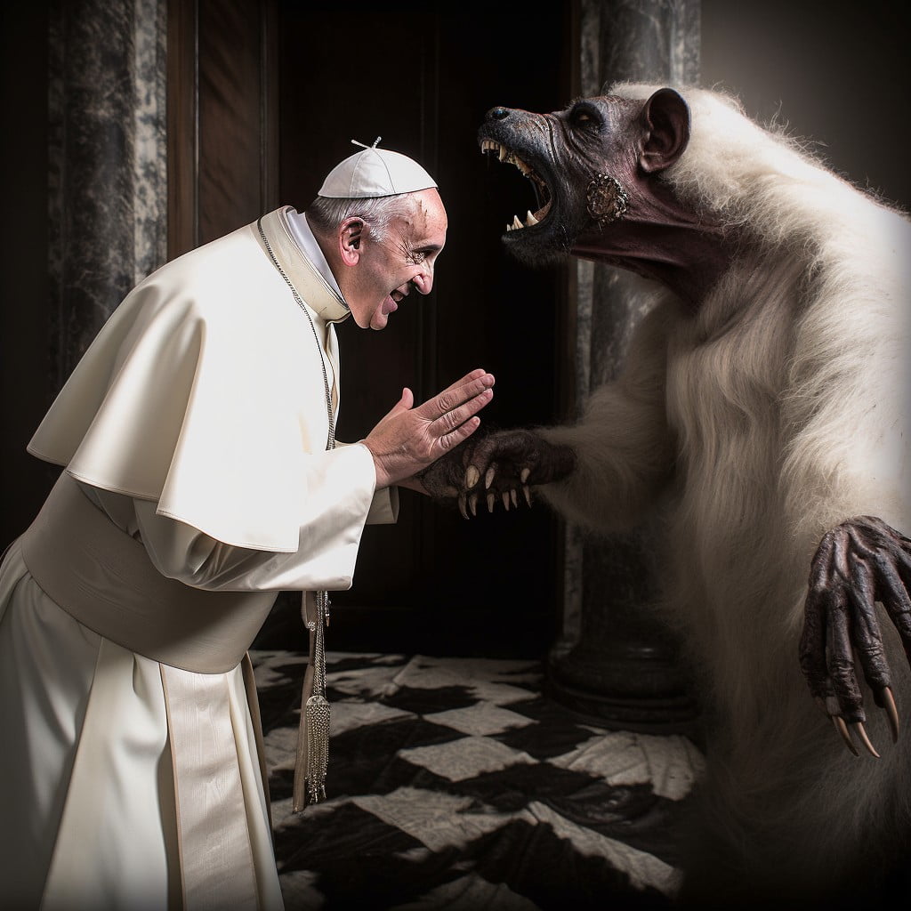 Papa recibe a Licántropo en el Vaticano