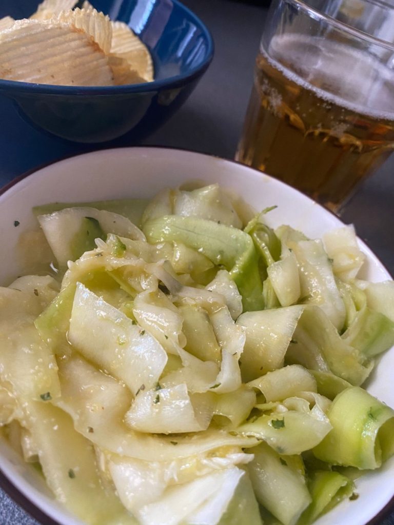 Calabacines al Vinagre