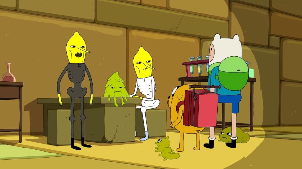 hora de aventuras serie de animación