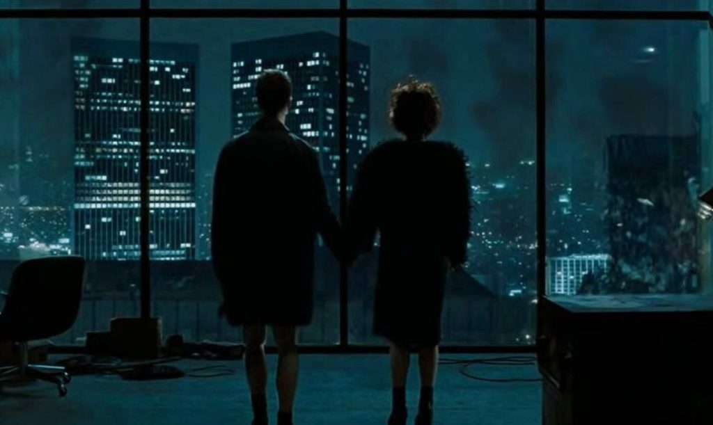 Fotograma escena inal el club de la lucha