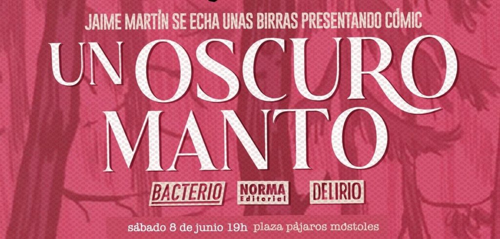 Delirio presentación un oscuro un manto