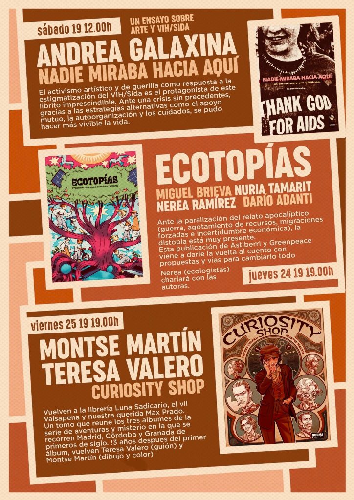 programacion Delirio octubre 3