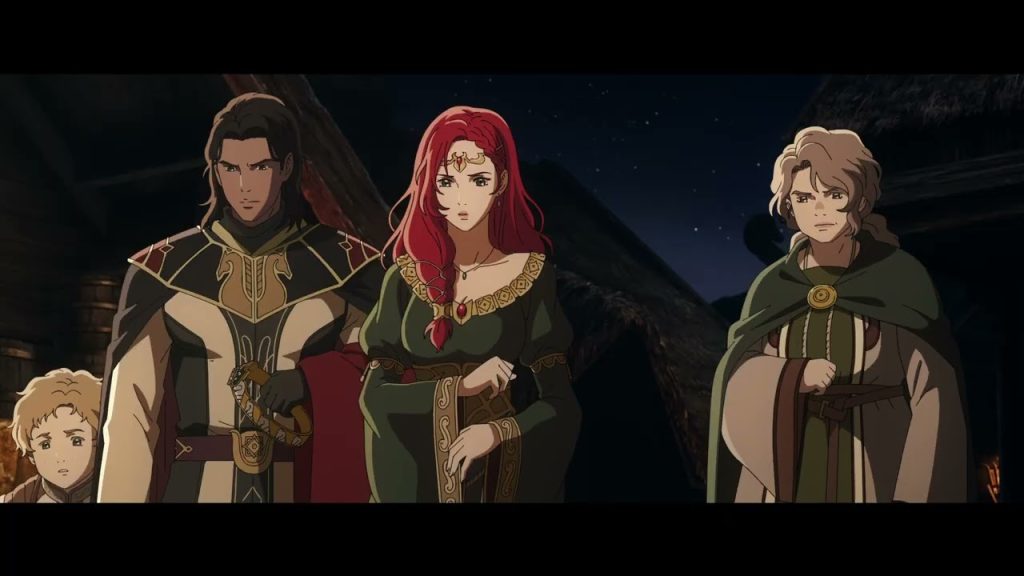 fotograma 1 el señor de los anillos la guerra de los rohirrim