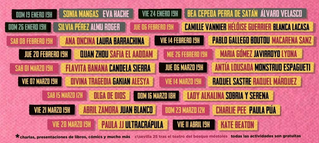 programa libreria delirio de enero abril 2025